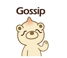 Onion Bear_Big Joe(English) sticker #5869949