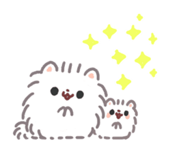 Pomeranian Mochi 5 sticker #5870113