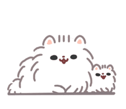 Pomeranian Mochi 5 sticker #5870138