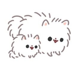 Pomeranian Mochi 5 sticker #5870146