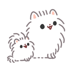 Pomeranian Mochi 5 sticker #5870147