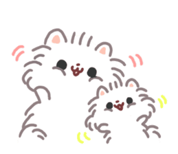 Pomeranian Mochi 5 sticker #5870148