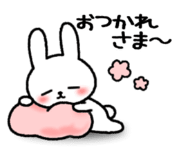 Frequently used message Rabbit sticker #5870152