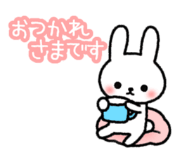 Frequently used message Rabbit sticker #5870153