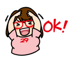 Niku-Jyoshi sticker #5870514