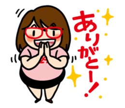 Niku-Jyoshi sticker #5870516