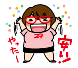 Niku-Jyoshi sticker #5870522