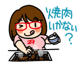 Niku-Jyoshi sticker #5870537