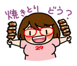 Niku-Jyoshi sticker #5870538