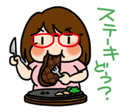 Niku-Jyoshi sticker #5870539