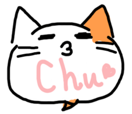 dialogue cat sticker #5870658