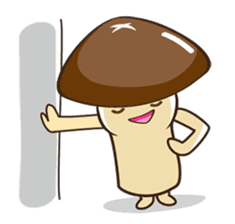 I Love mushroom sticker #5870952