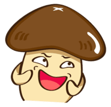 I Love mushroom sticker #5870956
