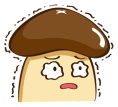 I Love mushroom sticker #5870969