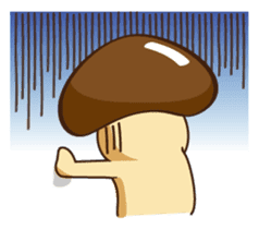 I Love mushroom sticker #5870976