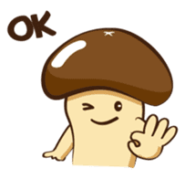 I Love mushroom sticker #5870977