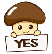 I Love mushroom sticker #5870980