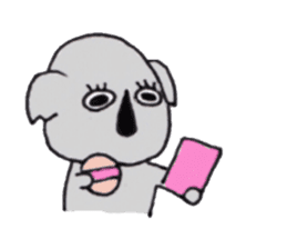Koala of the university student sticker #5871313