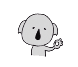 Koala of the university student sticker #5871315