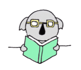 Koala of the university student sticker #5871326