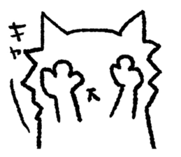 Funny face Kitten Zoozoo sticker #5871477