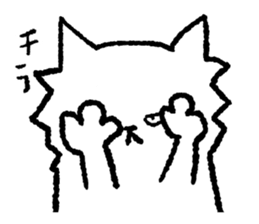 Funny face Kitten Zoozoo sticker #5871478