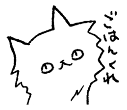 Funny face Kitten Zoozoo sticker #5871482