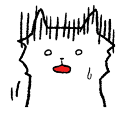 Funny face Kitten Zoozoo sticker #5871489