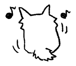 Funny face Kitten Zoozoo sticker #5871492