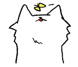 Funny face Kitten Zoozoo sticker #5871494