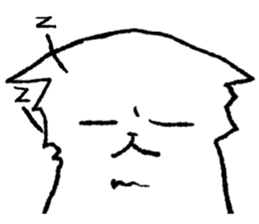 Funny face Kitten Zoozoo sticker #5871496