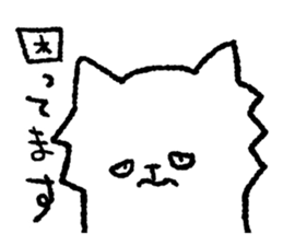 Funny face Kitten Zoozoo sticker #5871501