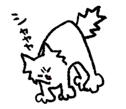 Funny face Kitten Zoozoo sticker #5871507