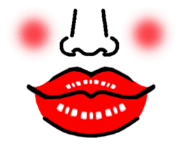 The part of a face Part 3 sticker #5871718