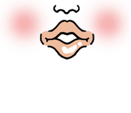 The part of a face Part 3 sticker #5871719