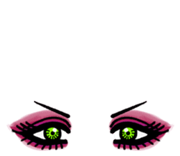 The part of a face Part 3 sticker #5871720