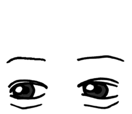 The part of a face Part 3 sticker #5871722