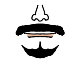 The part of a face Part 3 sticker #5871725