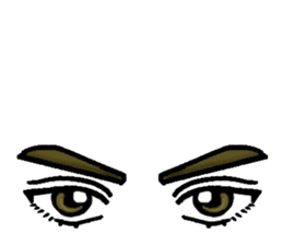 The part of a face Part 3 sticker #5871728