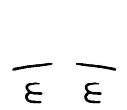 The part of a face Part 3 sticker #5871737