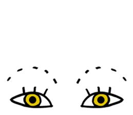 The part of a face Part 3 sticker #5871747