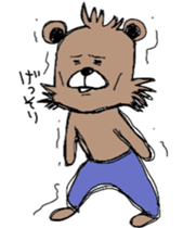 Let's Go! Kumahiko sticker #5871845