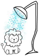 Lover of Lion sticker #5872045