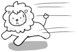 Lover of Lion sticker #5872055