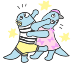 salamander family sticker #5872761