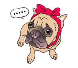 Baby Maru (Baby French Bulldog) sticker #5872920