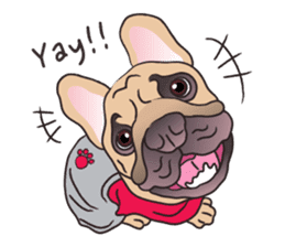 Baby Maru (Baby French Bulldog) sticker #5872936