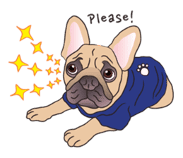 Baby Maru (Baby French Bulldog) sticker #5872946