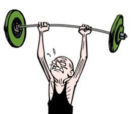 Old Master Q comics sticker #5873248