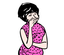 Old Master Q comics sticker #5873266